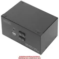 DIGITUS KVM Switch, 2-Port, Dual-Display, 4K, HDMI