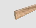 EGGER Sockelleiste L663, L: 240 cm, H: 5.8 cm, 2,40m, passend zu Fußboden Perganti Nussbaum braun