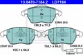 Bremsbeläge vorne ATE 13.0470-7184.2