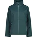 CMP Damen Zip Hoodie Jacke (Größe L, gruen)