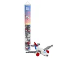 Konstruktionsspielzeug Flugzeug Plus-Plus 100 Teile Bausteine Tube bunt