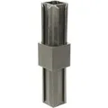 XD-Rohrverbinder gerade Schwarz für Ø 20 mm