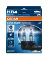 DUOPACK OSRAM HB4 HALOGEN 12V 51W P22d Cool Blue INTENSE NextGen. bis zu +100%