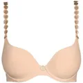Marie Jo Bügel-BH - Unterlegter BH Herzform - Multiway Träger - Modell Tom beige 75