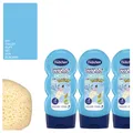 4tlg. Set | 3x230ml Bübchen 2in1 Kids Shampoo & Duschgel Schiggy vegan + Schwamm