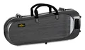 Lechgold Deluxe Koffer für Trompete - Stabiles Formetui für alle gängigen Bb-Trompeten mit Perinet-Ventilen - Thermopolsterung für Instrument und Mundstück - Rucksackgarnitur - Coole Carbon-Optik