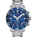 Tissot Seastar 1000 45,5 mm blaues Zifferblatt 300 m Chronograph - Blau