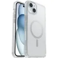 OtterBox Symmetry Clear für MagSafe transparente Hülle für iPhone 15 Plus / 14 Plus, sturzsicher, schützende Hülle, 3X getestet nach Militärstandard, Transparent, Keine Einzelhandelsverpackung