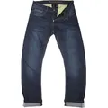 Modeka Nyle Cool Motorrad Textilhose, blau, Größe 34 für Männer