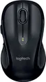 Logitech M510 - Maus - Für Rechtshänder - Laser - 5 Tasten - kabellos - 2,4 GHz - kabelloser Empfänger (USB) - Schwarz (910-001825)