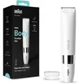 Braun Elektrorasierer Body Mini Trimmer, BS1000, für Damen und Herren, Wet und Dry, mit Kammaufsatz