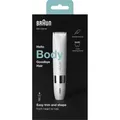 Braun Body Mini Trimmer Körperpflege Weiss-Silber