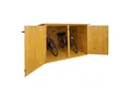 MCW Fahrradbox MCW-H60-2 (1 St), Inkl.Dachfolie, Schutz vor Wind und Wetter, abschließbar, Platzsparend
