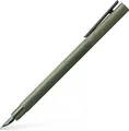 Faber Castell 146152 Füller Neo Slim Aluminium Feder EF Olivgrün Füllhalter