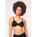 Triumph Bügel-BH Micro Fun W nahtlos vorgeformte Cups schwarz 90