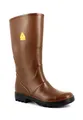 Nora Country Unisex Erwachsene Arbeitsstiefel, Arbeitsstiefel für Land- und Forstwirtschaft, Braun, 43 EU
