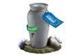 YourCasa Regentonne 120-230 Liter [DropCatcher] mit Filterkorb, 120 l, Frostsicher, Filterkorb, Wasserhahn