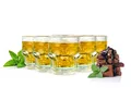 Sendez Schnapsglas Schnapsgläser in Totenkopf Shotgläser Schnaps Shots Stamper, 6-tlg., Glas