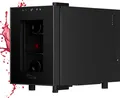 TroniTechnik® Weinkühlschrank Montpellier, Getränkekühlschrank, Minibar Weinkühler, 17 Liter, 6 Flaschen