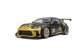 Solido Modellauto Toyota GR86 Liberty Walk Bodykit 2024 schwarz gold, Maßstab 1:18