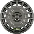 4x OZ Rally Racing dark graphite 8x18 ET45 - LK5/120 ML65.06 Felge Alu