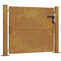 vidaXL Gartentor 105 x 80 cm Cortenstahl 153202