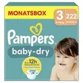 Windel Baby Dry 40785003 Gr.3 Midi 222 Stück