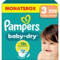 PAMPERS Baby Dry Gr.3 Midi 6-10kg MonatsBox 222 Stück