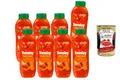 Italian Gourmet Süß-Chili-Sauce 8 x 875 ml – Sweet Chili Dip & Glasur für Chicken, Wings, Frühlingsrollen & Wok – mild-süß & pikant – Family Size Vorratspack + Italian Gourmet polpa 400g