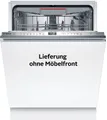 BOSCH vollintegrierbarer Geschirrspüler Serie 6 SMD6ECX12E, 14 Maßgedecke, Made in Germany, Time Light - Restzeit wird auf Küchenboden projiziert