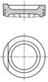 Motorkolben beschichtet 034 99 01 MAHLE für AUDI VW ALPINA SEAT ALFA ROMEO SAAB