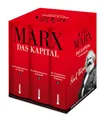 Karl Marx: Das Kapital (Vollständige Gesamtausgabe): 3 Bände im Schuber