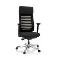 Bürostuhl Drehstuhl ergonomisch hohe Rückenlehne ASGON Stoff hjh OFFICE