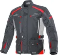 Büse Torino II Textiljacke schwarz / hellgrau / rot Herren S