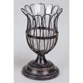 formano Windlicht Windlichthalter Vase aus Metall in 3 Größen (20)