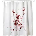 Sanilo Duschvorhang Blood Hands 180 x 200 cm