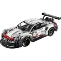 LEGO Technic Porsche 911 RSR, Rennauto Bausatz für Fortgeschrittene, exklusives Sammlerstück 42096 - Weiß