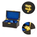 Schwarze Geschenkbox für QiGong Kugeln