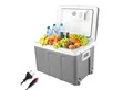TZS FIRST AUSTRIA Elektrische Kühlbox Mobil Kühlschrank, 45L, 12V /230V Anschluss, 12-V-Stecker fürs Auto, für Camping, Festivals, Reisen, mit Kühl- und Warmhaltefunktion
