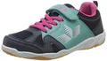 Lico Unisex Kinder Sport Vs Hallenturnschuhe, Marine Türkis Pink, 36 EU