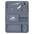 Lässig Auto-Organizer ''Adventure Tractor'' in Blau - (L)60 x (B)44 cm