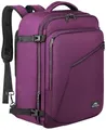 MATEIN 40x30x20 Handgepäck Damen, Handgepäck Rucksack Reisetasche Medium Business Arbeit Frauen Expandable Wasserabweisend Lightweight Cabin Bag, Violett