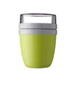 Mepal Lunchbox Lunchpot Ellipse Lunchbox Essensbehälter Reisebecher Lime, Polypropylen (PP), PCTG