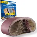 S&R Schleifband-Set 18 Stück 100 x 610 mm
