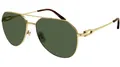 Cartier Sonnenbrille Signature C de Cartier Polarisierte Eleganz im Pilotenstil Polarisierte Gläser 100 % UV-Schutz, entspiegelt, blendfrei