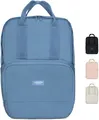 Lichtblaue Stadt- und Schulrucksack 16 Zoll Laptopfach - Wasserdicht