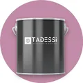 TADESSI Wandfarbe Pink - Himbeer - abwaschbare Innenfarbe matt - Dispersionsfarbe - Geruchsarm und Lösemittelfrei - 1 Liter Gebinde