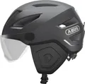 Abus Fahrradhelm "PEDELEC 2.0 ACE" Gr. L, grau (dunkelgrau), L Kopfumfang: 56cm - 62cm