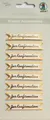 Ursus Kreativ 3D-Sticker Inspiration, Zur Konfirmation gold