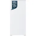 homeX CFB1811E Einbaukühlschrank mit Gefrierfach, 122cm Nische - 181 Liter, Schlepptürtechnik, LED-Beleuchtung, leise 39 dB, Türanschlag wechselbar, 4-Sterne Gefrieren, Einbau Kühlschrank